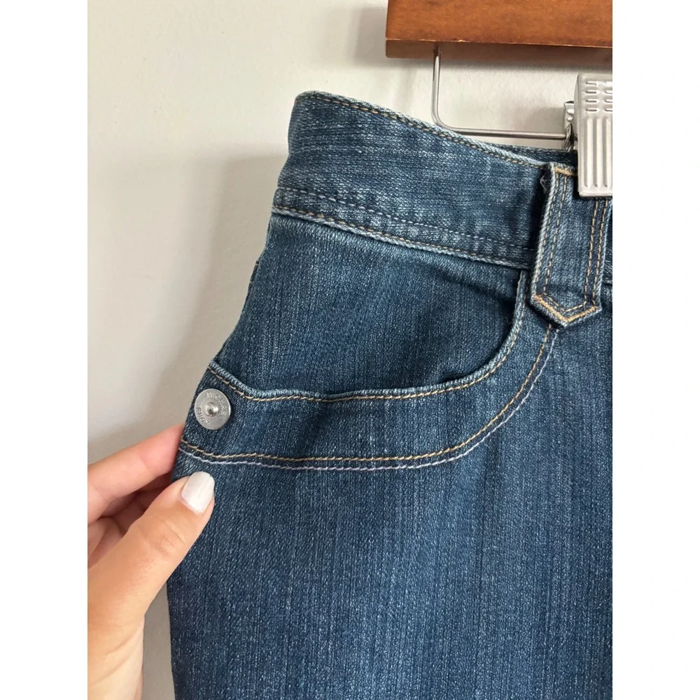 Michael‎ Kors Denim Jeans Bootcut Dark Wash Stretch Women's Size 12